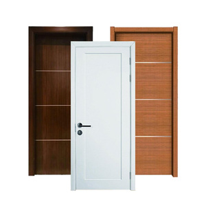 Puerta Interior de Madera MDF y Teca Maciza con Diseño Moderno Personalizable, Impermeable con Acabado de Melamina para Dormitorio, Último Estilo para Casas - Product Image 3