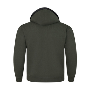 Nouveauté 2026 – Sweat à capuche oversize personnalisé avec fermeture éclair, en satin, style boxy, avec perles cousues – Fabricants de sweats à capuche zippés en gros - Product Image 6
