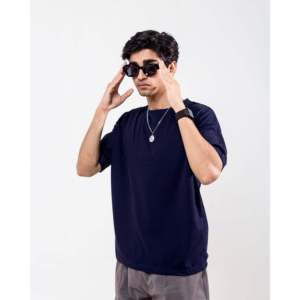 T-shirts Basiques Oversize 100% Coton Respirant Style Urbain Motif Uni Tissu Jersey 240 Grammes Modèle Numéro Imprimé - Product Image 3