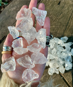 Piedras naturales de cuarzo transparente, grava de cristal natural de alta calidad, piedras curativas rugosas, regalos - Product Image 4