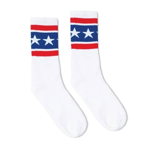 ODM Men's <b>Soft</b> Ribbed Athletic Style Crew <b>Socks</b> Breathable Cotton Cushion Adjustment for Daily Casual Sports Use Custom Patterns - Product Image 1