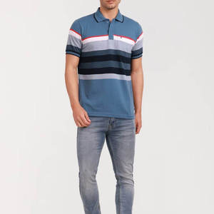 Chemise de sport de golf à manches courtes avec poche, en polyester et coton, anti-plis, avec logo OEM personnalisé imprimé par transfert thermique, pour hommes et femmes - Product Image 6