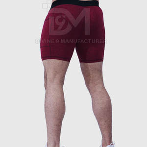 Gym Fitness Workout Clothing <b>Men</b> <b>Shorts</b> With <b>Compression</b> Custom Made Durable Material <b>Men</b> <b>Compression</b> <b>Shorts</b> - Product Image 2