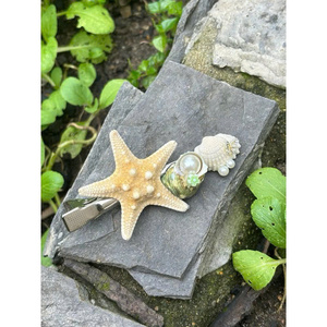 Accesorios naturales para el cabello con diseños de conchas, ideales para mujeres que aman el mar, las vibraciones de Resort y la simplicidad elegante - Product Image 4