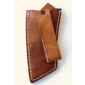 Funda de cuero hecha a mano para cuchillo KA BAR, fundas USADAS de fábrica - Product Image 1