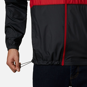 Chaqueta cortavientos reflectante de poliéster personalizada para hombre Vintage Retro impermeable playa blanco azul marino caqui cortavientos servicio OEM - Product Image 6