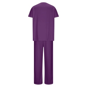 Customizable New Design Unisex Scrub Suit Medical Nursing Hospital Uniform Set Polyester/Cotton Twill Needle Detection Seamless - Product Image 5