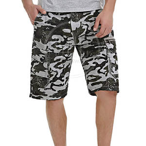 Wholesale Custom Logo Cotton Men's Cargo <b>Shorts</b> Breathable <b>Slim</b> <b>Fit</b> Design Casual Fitness Outdoor Use Solid Pattern Decoration - Product Image 3