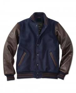 Chaqueta de Lana de Alta Calidad Personalizada por el Fabricante OEM para Hombre, Nueva Chaqueta de Invierno Larga con Bordado de Chenilla, Relleno de Algodón, Secado Rápido - Product Image 5