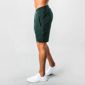 Short en molleton de coton spandex personnalisé Short de gymnastique pour hommes Short de rue avec fermetures éclair - Product Image 4
