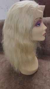 Peluca de Encaje Frontal Rubia 613, Cabello 100% Humano - Product Image 3