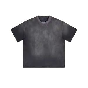 เสื้อสไตล์วินเทจใส่ได้ทั้งชายและหญิงแบบธรรมดาสีชมพูใส่ได้พอดีตัว150gsm ผ้าโพลีเอสเตอร์/ ผ้าฝ้ายฮิปฮอปอย่างรวดเร็ว - Product Image 3