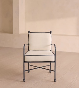 <span class=keywords><strong>Silla</strong></span> de <span class=keywords><strong>Comedor</strong></span> para Exterior Disen Furniture, Modelo Fawn, Cómoda, con Estructura de Acero Inoxidable, para Jardín, <span class=keywords><strong>Silla</strong></span> Paito Impermeable - Product Image 5