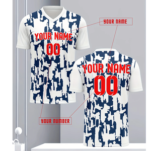 Maillot de football américain sur mesure numérique en gros haut de gamme imprimé par sublimation équipe crop top maillot de football américain de qualité supérieure - Product Image 3