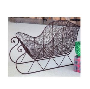 Offre Spéciale de conception créative d'ornement décoratif de Noël de la plus grande qualité pour la couleur noire décorative extérieure de traîneau de père Noël d'intérieur - Product Image 3