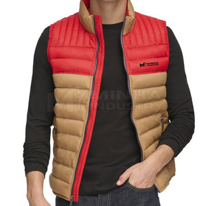 Venta al por mayor de ropa de moda Hombres Puffer Chaleco de invierno Personalizado Usted Propio Diseño Hombres Puffer Chaleco de invierno - Product Image 3