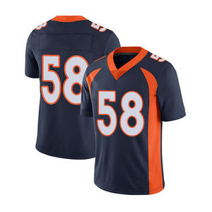 Maillot de football américain personnalisé de conception de qualité supérieure 100% maillot de football américain en polyester avec logo personnalisé - Product Image 1