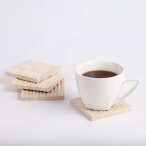 แผ่นรองแก้วหินชนวนสีดำคุณภาพสูงพร้อมโลโก้ที่กำหนดเองแผ่นรองเครื่องดื่มส่วนตัวสำหรับการส่งเสริมการขายทางธุรกิจกิจกรรมขององค์กร - Product Image 6