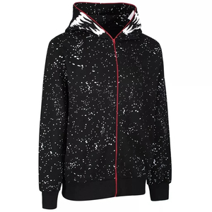 Sudaderas con Capucha de Forro Polar Grueso para Hombre, Invierno 2025, Venta al por Mayor de Ropa Urbana, con Cierre Completo y Pedrería, a Precios Económicos - Product Image 2