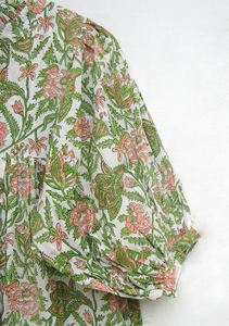 Charme féminin énergique rose Applique embelli corsage dentelle tissu femmes Kimono Maxi robe avec cordon de serrage pour ajustement réglable - Product Image 4