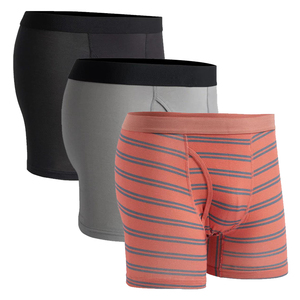 Ropa interior de algodón elástico personalizada para hombre, Calzoncillos Bóxer, pantalones cortos, bañadores, ajuste flexible cómodo, algodón ultrasuave de talla grande para hombre, envío DDP - Product Image 2