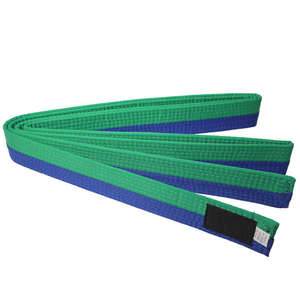 Master Kyokushin-cinturones de artes marciales, cinturón de Karate de Taekwondo, Wkf Judo, color rosa, negro, logotipo personalizado, de algodón Bjj - Product Image 3