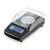 Báscula Digital Electrónica de Bolsillo ACE CT 50 Mini, con Pantalla LCD Retroiluminada, Precisión de 0.001g, Capacidad Máxima de 50g