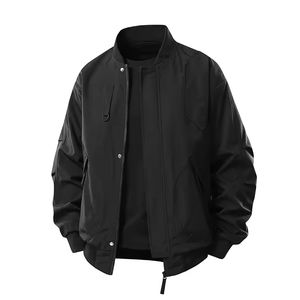 Veste en laine à manches longues avec logo personnalisé pour l'hiver, veste en tricot jacquard surdimensionnée, boutons, pulls pour hommes - Product Image 4