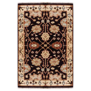 พรมปั๊กซาวาร์และโคตันทอมือถักแบบพิเศษ ขนาด 4'03 x 2'5 รุ่น Pes_Kho_212 - Product Image 1
