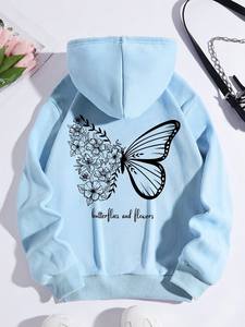 เสื้อสเวตเตอร์มีฮู้ดพิมพ์ลายน่ารักผ้านุ่มพิมพ์โลโก้ตามสั่งเป็นมิตรกับสิ่งแวดล้อมสินค้ามาใหม่ - Product Image 2