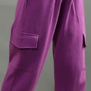 Pantalon de survêtement cargo décontracté pour femmes personnalisé nouvelle mode baggy taille haute vêtements pour femmes pantalon multi-poches pour femmes - Product Image 4