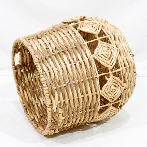 Artex Dong Thap Paniers de rangement en osier de jacinthe d'eau tissés à la main écologiques pour la décoration et l'organisation du salon à la maison - Product Image 6