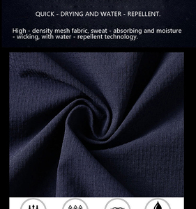 ชุดเครื่องแบบยามรักษาความปลอดภัยแห้งเร็วใหม่เครื่องแบบฝึกความปลอดภัยสำหรับฤดูร้อนแขนสั้นยืดหยุ่น - Product Image 6