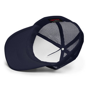 RUK One-Size formale cappello da camionista maglia in schiuma con velluto e flanella Logo personalizzabile Streetwear per affari e prestazioni - Product Image 1
