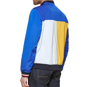 เสื้อแจ็คเก็ตผ้าแคนวาสน้ำหนักเบา ปกตั้ง กันลม สำหรับผู้ชาย ใส่เที่ยวกลางแจ้ง ใส่ก่อนฤดูใบไม้ร่วง และใส่ลำลอง สไตล์วาร์ซิตี้ - Product Image 4