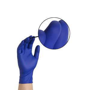 ถุงมือนิรภัยเกรดอาหารแบบใช้แล้วทิ้งถุงมือยางไนไตรล์สีดำสีน้ำเงินทนน้ำมันและมาตรการป้องกัน - Product Image 6