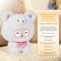 Kanas AI Smart Stuffed Animal ap ChatGPT Multilingue Compagnon émotionnel Jouet en peluche en coton Assistant d'apprentissage interactif Mémoire