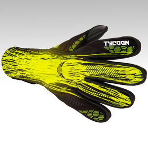 Size 7-10 Professional Soccer Goalkeeper Gloves Black Goalie <b>Football</b> Gloves Man Training Latex Gloves Goalkeeper - Product Image 3