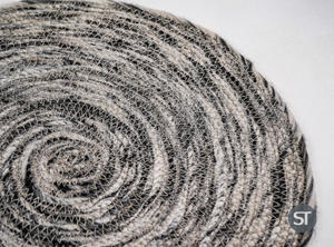 Set de table en fil PET tressé 30 x 30 cm, vaisselle écologique, tapis de table pour la salle à manger, vente en gros, qualité d'exportation - Product Image 6