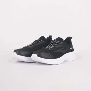 Zapatillas de Running para Hombre ERKE con Parte Superior Sintética, Color Negro/Blanco, 11123203259-005, para Primavera - Product Image 1
