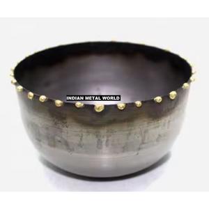 ชามเสิร์ฟพร้อมพิมพ์ทำจากโลหะสีดำใช้ทำช็อคโกแลตปาร์ตี้งานแต่งงานที่ทันสมัยเป็นมิตรต่อสิ่งแวดล้อม - Product Image 6