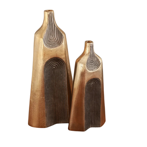 แจกันดอกไม้ชุบทองหรูหรา สไตล์แฟนซี ลุคมoderne ทำด้วยมือ ตกแต่งโต๊ะ แจกันดอกไม้ ราคาขายส่ง - Product Image 1