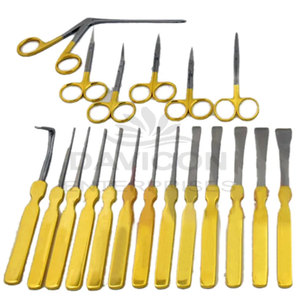Ensemble de rhinoplastie (set Walter) – 82 pièces d'instruments de chirurgie plastique en acier inoxydable, outils chirurgicaux manuels certifiés CE - Product Image 4