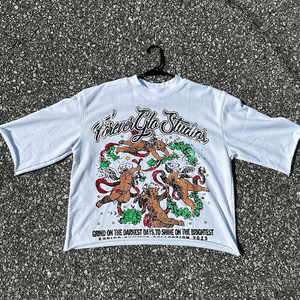 T-shirt à manches courtes surdimensionné vintage délavé à l'acide, 180 grammes, 100% coton lourd, logo imprimé, coupe décontractée, décontracté - Product Image 1