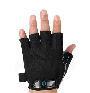 Guantes de ciclismo unisex de medio dedo antideslizantes, almohadilla de gel absorbente de golpes de Pakistán, guantes de carreras de moda para Fitness - Product Image 1