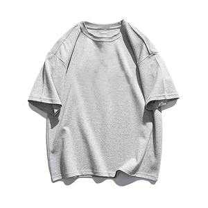 Camisetas de algodón 100% para hombre, Camiseta con cuello en V, diseño de moda, camisetas sólidas ajustadas, camisetas para hombre, camisetas de manga corta para hombre - Product Image 1