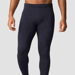 Leggings de talle alto para hombre con bolsillos prácticos y material a prueba de sentadillas diseñado para entrenamientos - Product Image 1