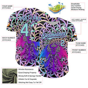 เสื้อเบสบอลของแท้ผ้าระบายอากาศได้ดีแห้งเร็วเย็บทนทานเหมาะสำหรับทัวร์นาเมนต์ - Product Image 6