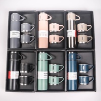 Precio de fábrica, regalos promocionales de negocios personalizados, embalaje aislado, vaso de sublimación al vacío de acero inoxidable 304 con tapa de taza