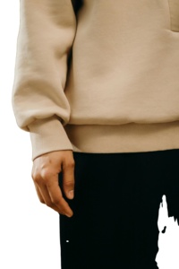 Sweat à capuche classique unisexe surdimensionné de style moderne pull personnalisé en gros chemise en tissu doux et chaud sweat à capuche en polaire de base pour hommes - Product Image 2